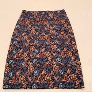 Floral Pencil Skirt